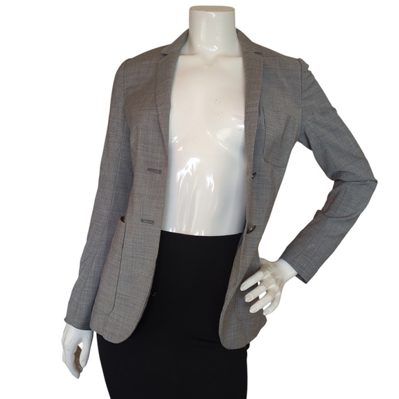 Talula Exeter Gray Wool Blend Blazer - Picture 5 of 16